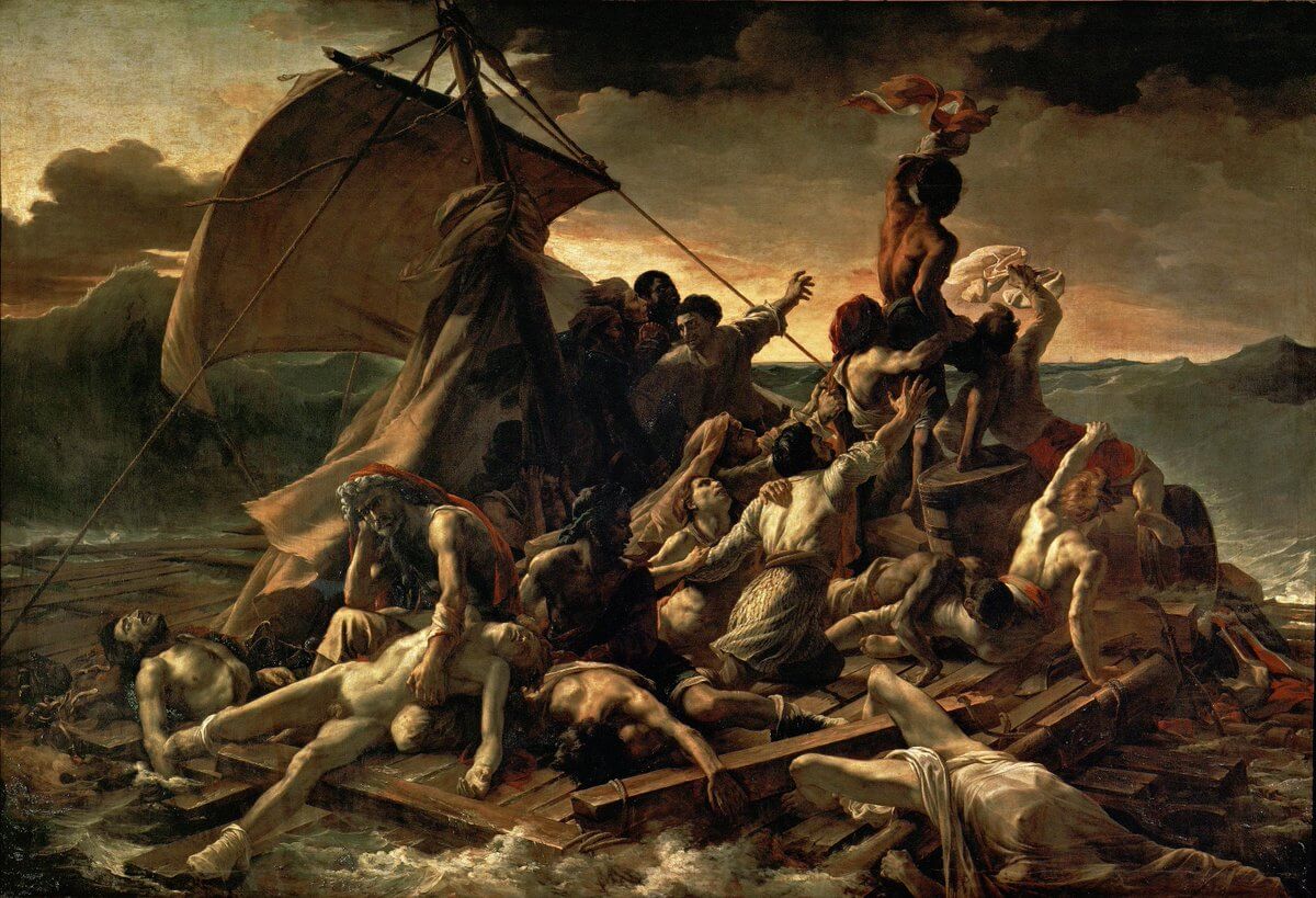 What is Romanticism in Art The Raft of the Medusa by Theodore Gericault Romanticism paintings